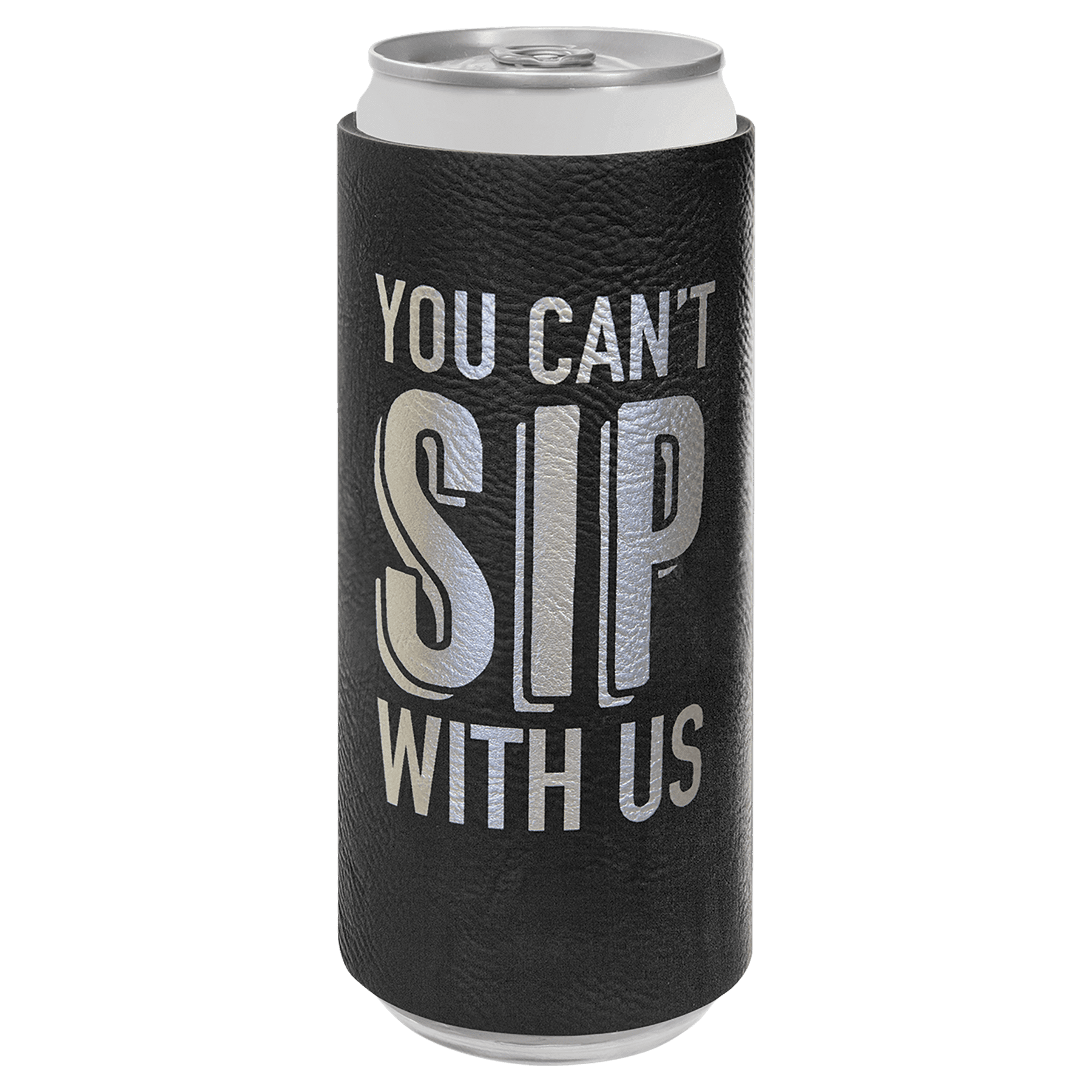 Leatherette Can Cooler