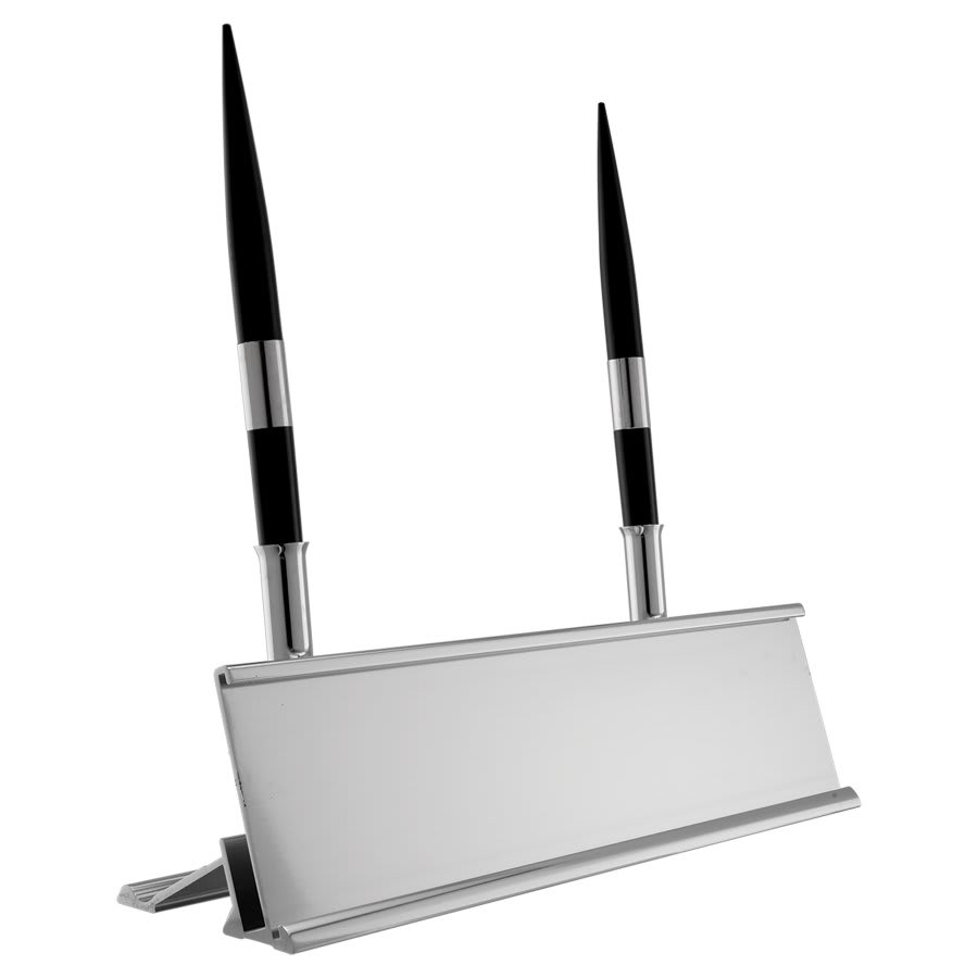 Silver Desk Pen Set